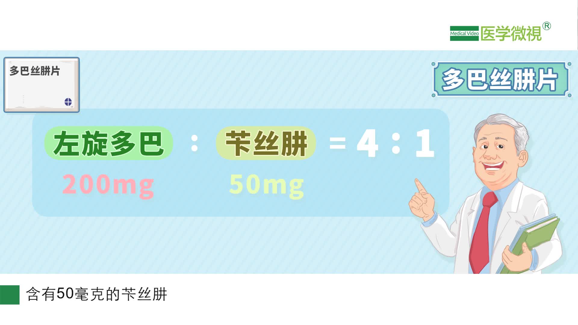 多巴丝肼片是一种什么药物？主要成分是什么？有什么作用？