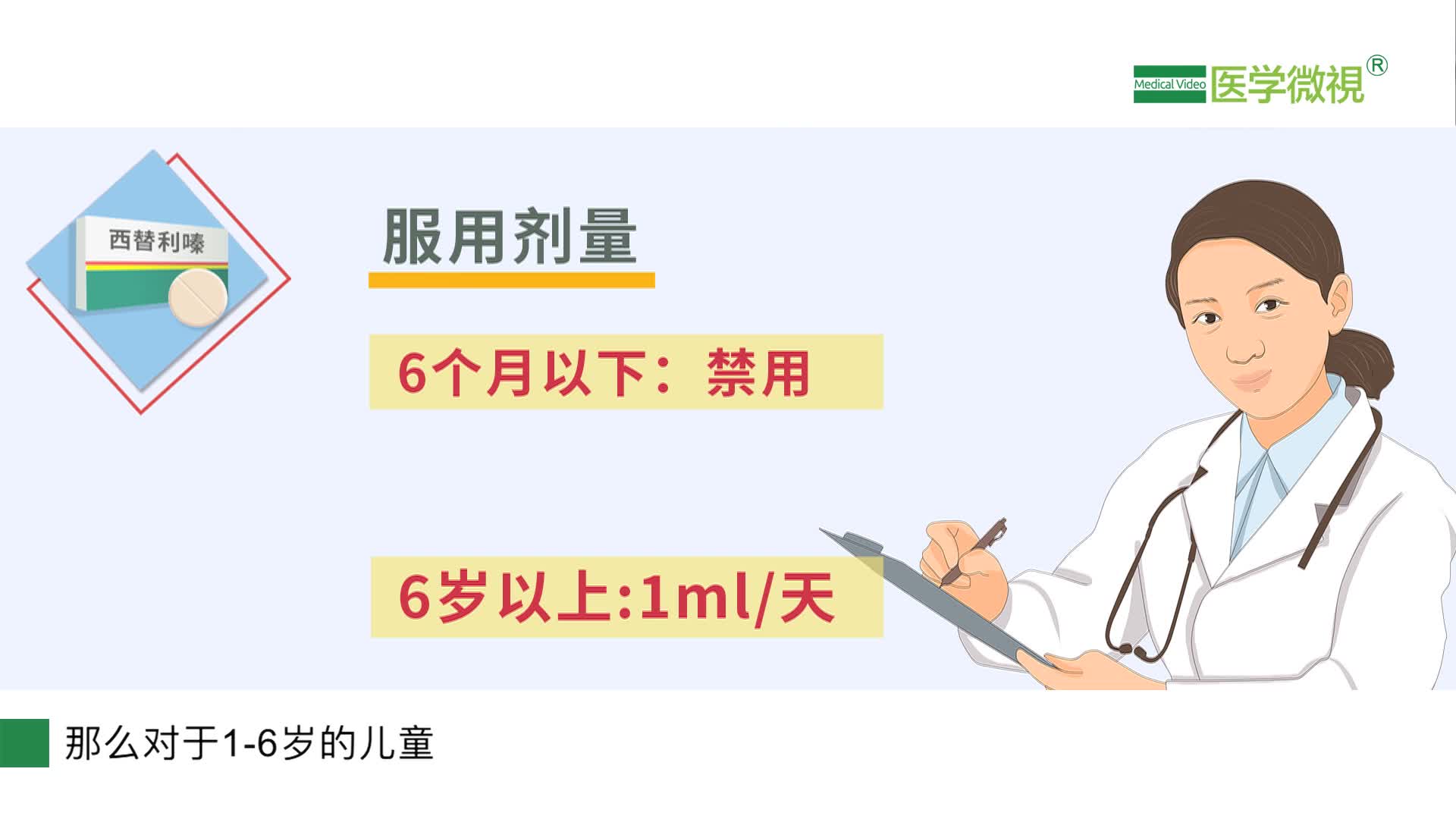 儿童使用西替利嗪滴剂的用量一般是多少？要注意什么？有副作用吗？